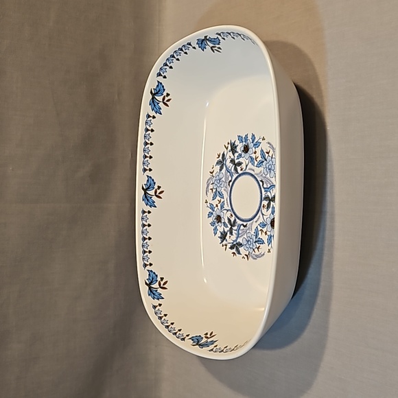 New Noritake Blue Moon 9022 9 5/8" Oval Vegetable Bowl - Picture 4 of 11